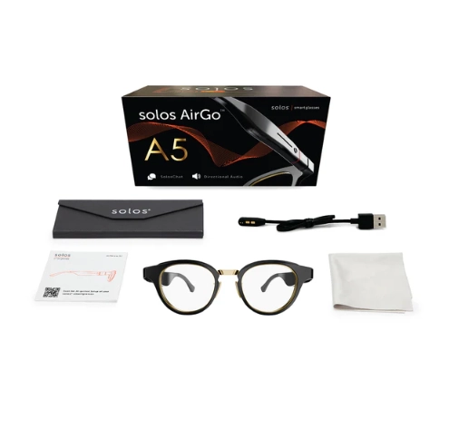 Умные очки solos AirGo™ A5 Hydro 15-1 ABL | Shiny Black | Blue Blocker